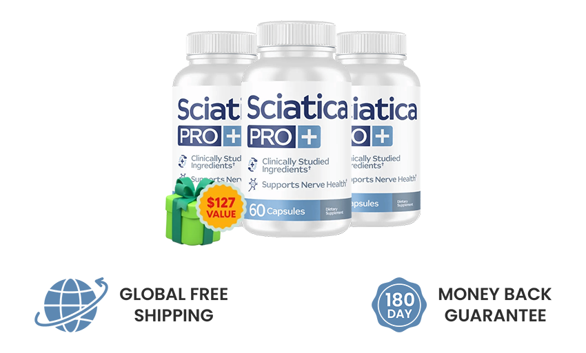 3 Bottles of Sciatica Pro+